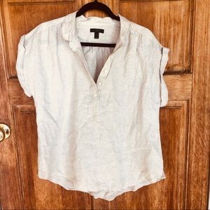 J crew Linen light top